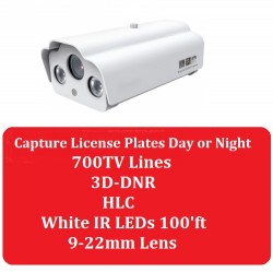 700tvl License Plate Capture Security Camera