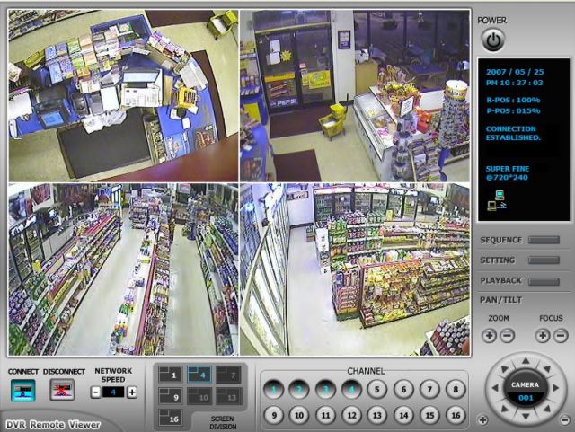 view surveillance cameras