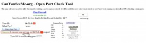 open port check tool