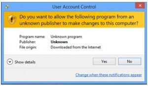 user account control