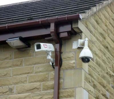 home surveillance camera installation