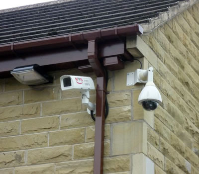 home camera system install