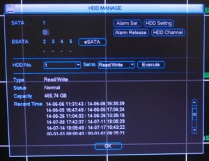 HDD manage