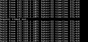 Dual NIC ping