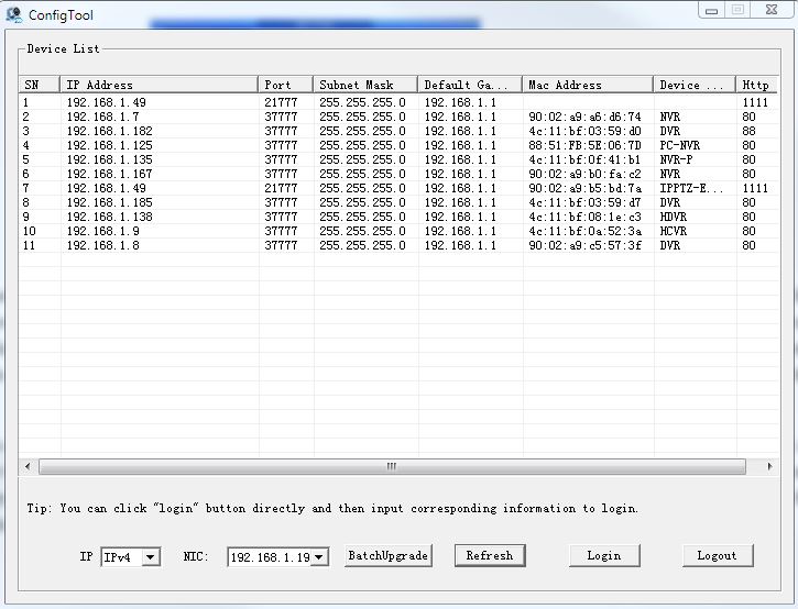 ip camera config tool download