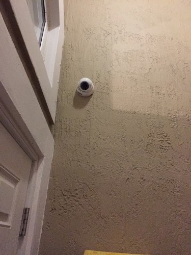 Dome Camera Installed