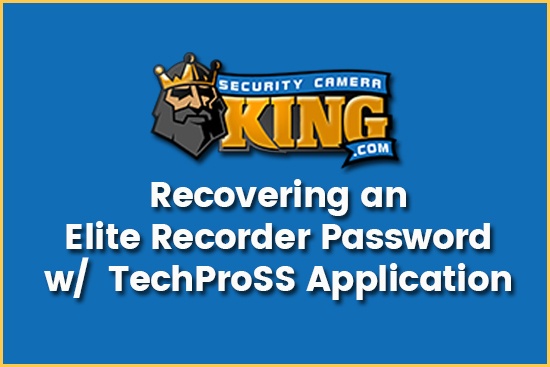 Elite Recorder Password