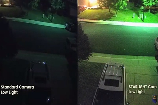 night light security camera