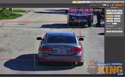 License Plate Recognition Cameras; Real Licence Plate Cameras