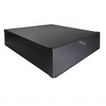 18x18x5 Small Steel Lockbox with fan designed for 1U DVRs & NVRs