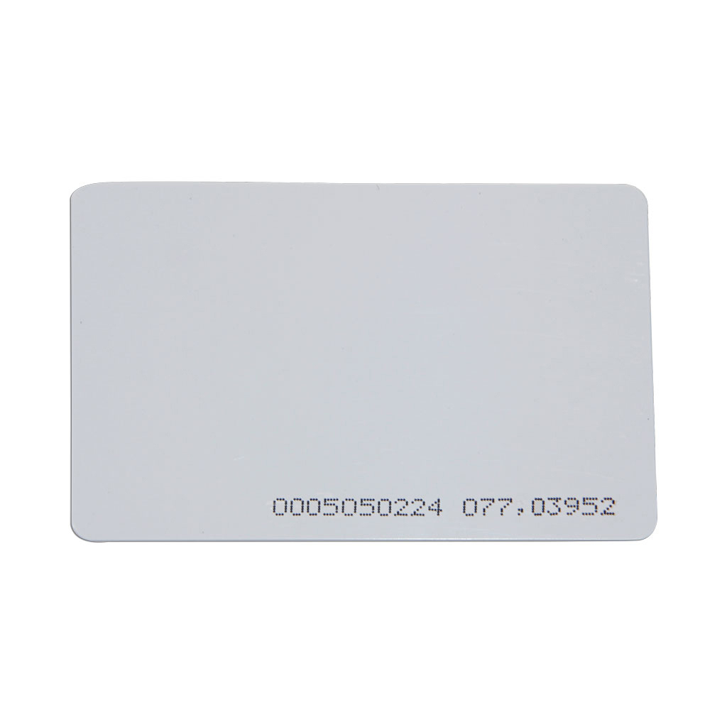 DX Series Credit Card Size 125KHz Access Control Cards