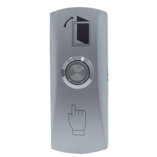 DX Series Small Zinc Alloy Luminous Exit Button w/ Back Box