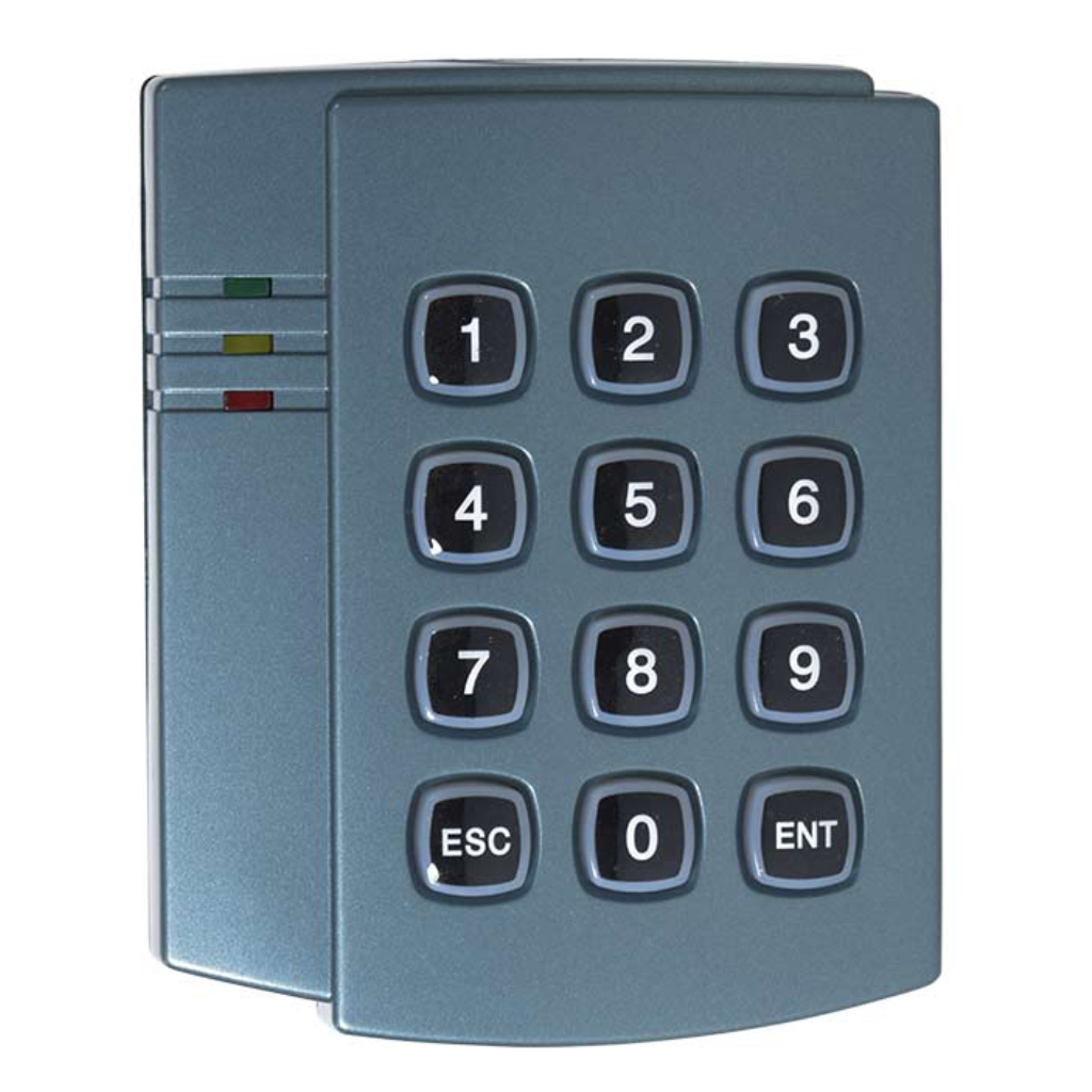 DX Series Weather Resistant 125MHz Keypad Access Control Reader