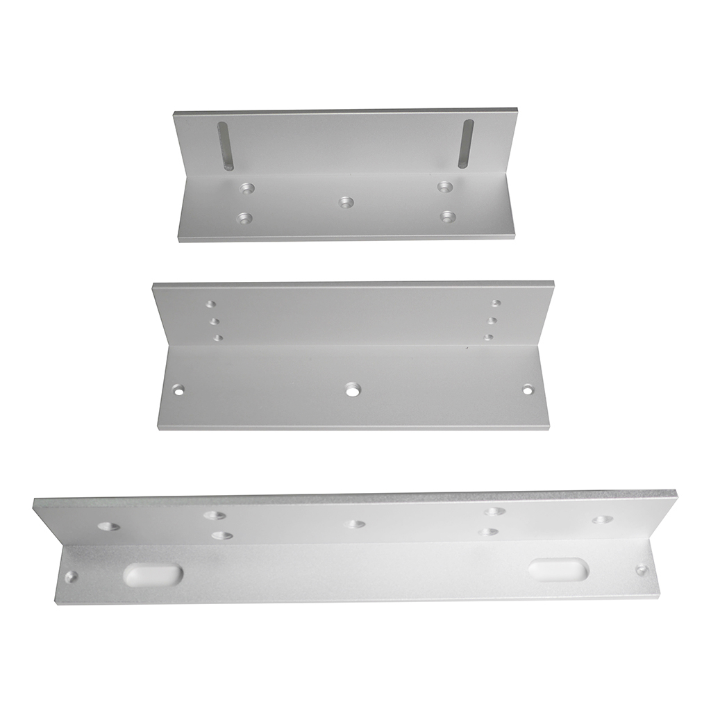 DX Series Z and L Brackets for 600lb Inward Swing Door