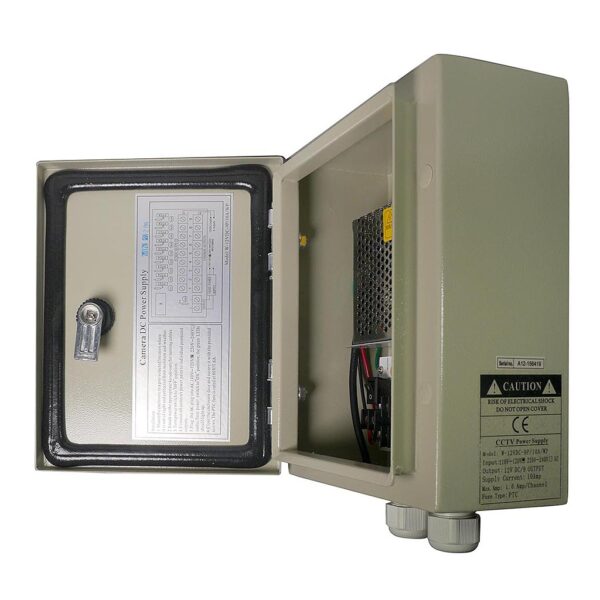 9 Channel 12V DC Weatherproof Power Distribution Box - Image 3