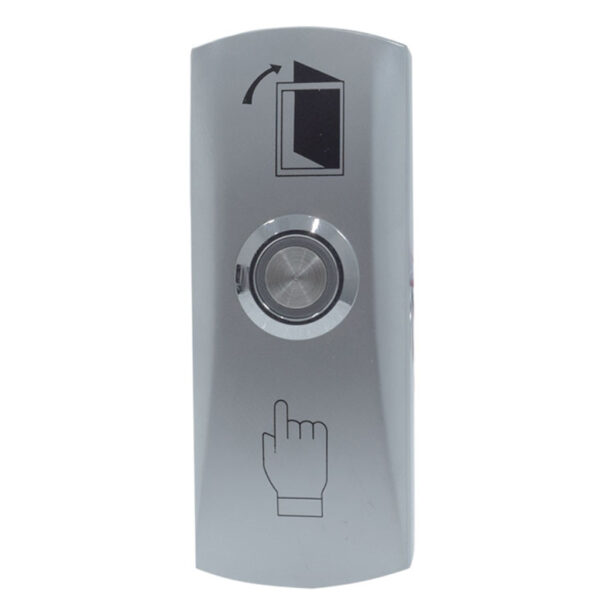 DX Series Small Zinc Alloy Luminous Exit Button w/ Back Box - Image 5