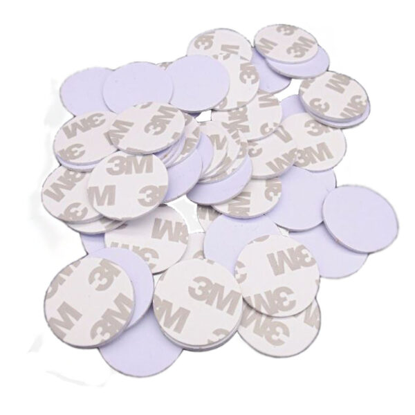 DX Series Quarter Size 125KHz Access Control Sticker Cards - Image 3