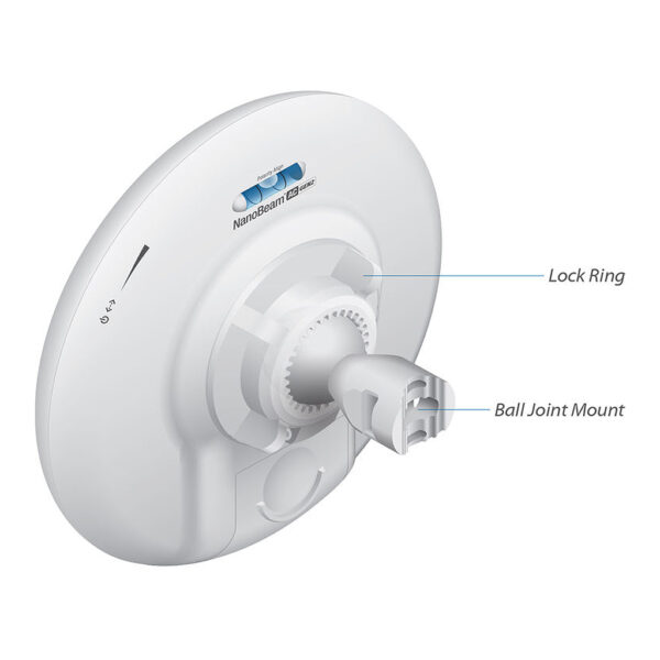 2nd Generation 5GHz NanoBeam AC Bridge - Image 4