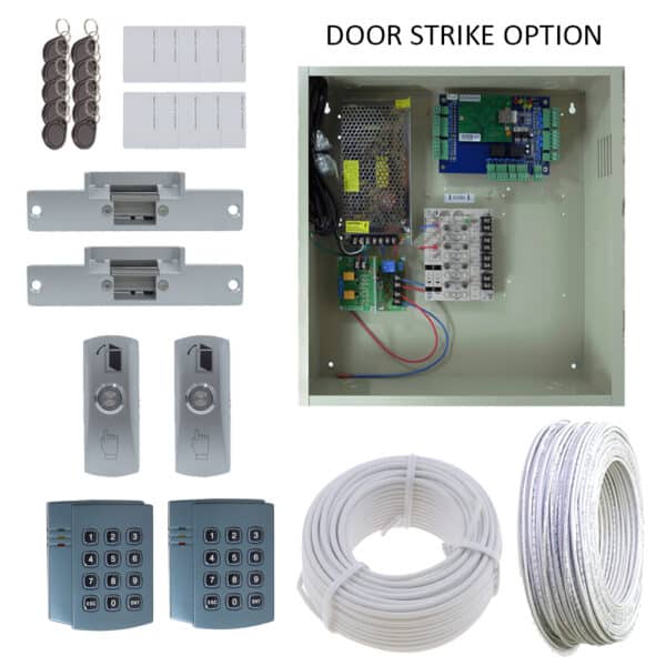 2 Door DX Board Package with 12A Power and Maglocks OR Doorstrikes - Image 3
