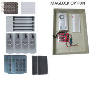 4 Door EL Board Package with 12A Power and Maglocks OR Doorstrikes