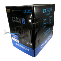Easy Pull 1000ft CAT6 Ethernet Cable with copper conductor and UL Rating (Blue)