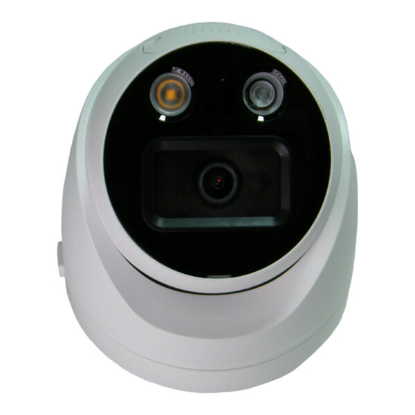ELITE 5MP IP Fixed Lens AI Dome W/Built in Mic & Speaker & Siren - Image 4