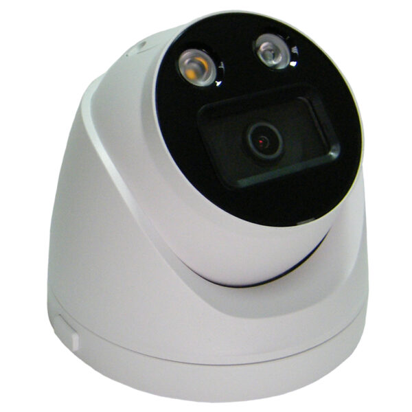 ELITE 5MP IP Fixed Lens AI Dome W/Built in Mic & Speaker & Siren - Image 3
