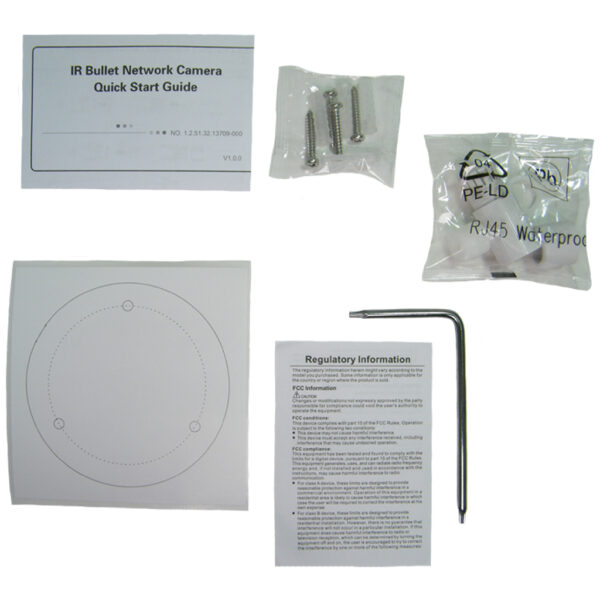 ELITE 5MP IP Fixed Lens AI Bullet W/External Mic Audio Input | Speaker | Siren - Image 8