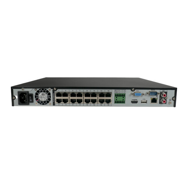 Complete Security System: 16-Channel Network Video Recorder (4TB) with 12 Eyeball Network Cameras (4MP) - Image 4