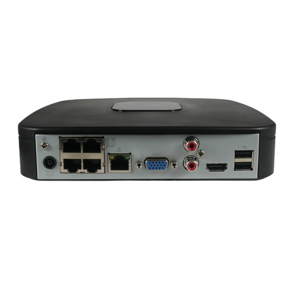 Complete Security System: 4-Channel Network Video Recorder (2TB) with 4 Eyeball Network Cameras (4MP) - Image 4