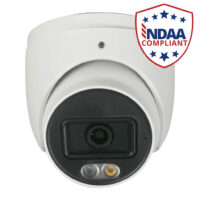 Sibell 4K/8MP White Light and IR LED Light IP Dome With Built in Mic