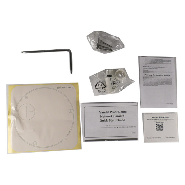ELITE 8MP 2.8mm  IP Vandal Dome Camera with Starlight - Image 4