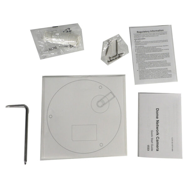 ELITE 4MP IP Motorized Lens Vandal Dome Camera - Image 3