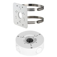 Junction Box Mount & Pole Mount Combo Some EL Series Cameras