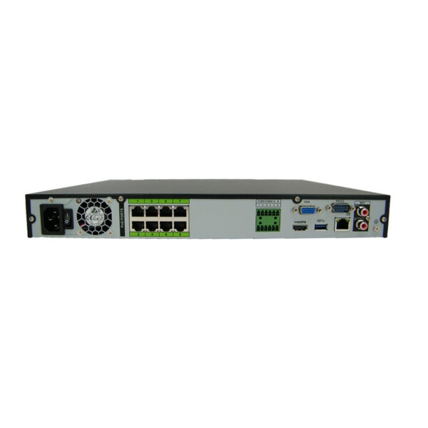 8 Channel 4K Elite Security NVR with 8 Ports PoE & ePoE - Image 4