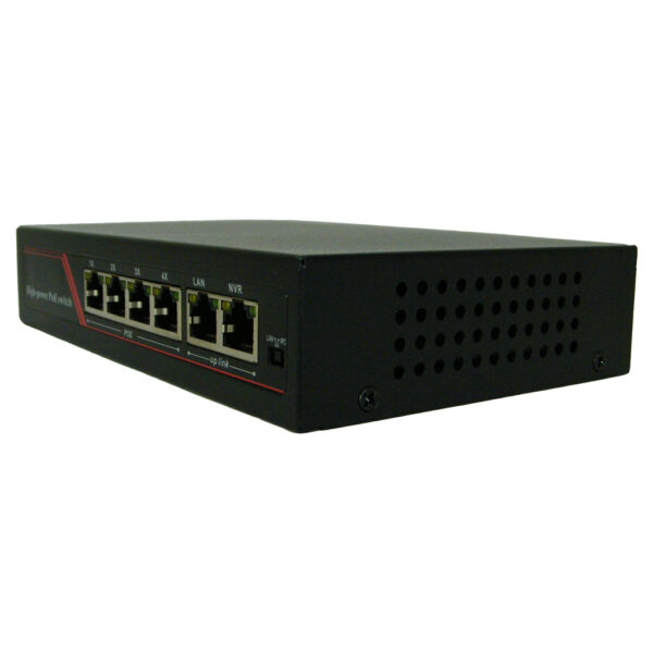 4 Port POE Plus Switch with 2 Uplink - Image 9