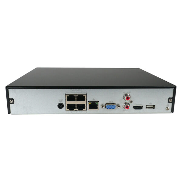 4CH Elite Series Compact 1U 4K H.265+ NVR W/ 4 Ports POE - Image 4
