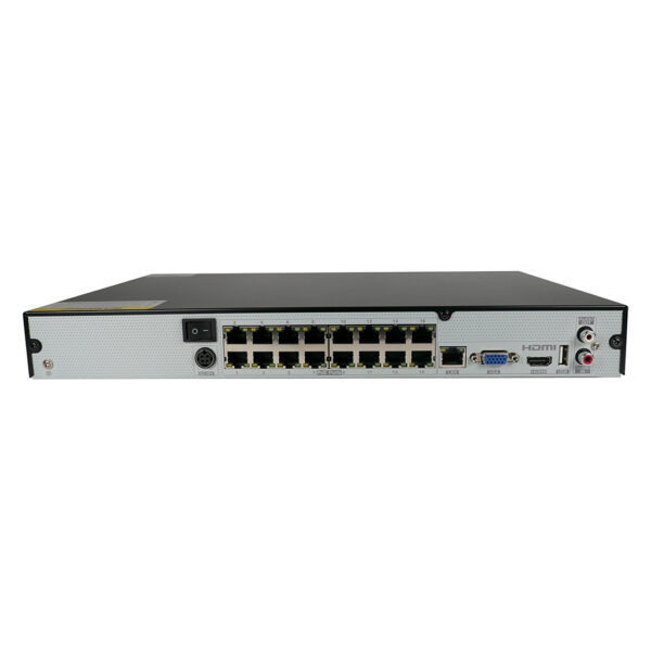16CH Sibell Series 1U H.265 4K NVR W/ 16 Ports POE - Image 4