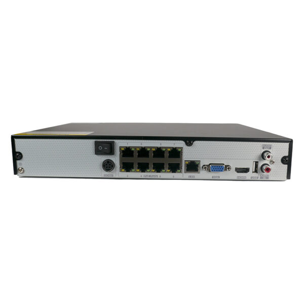 8CH Sibell Compact H.265+ 1U 4K NVR w/8 Ports POE - Image 5