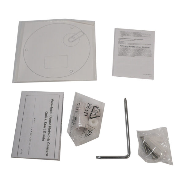 ELITE 5MP IP Fixed Lens AI Vandal Dome W/External Mic Audio & EPoE - Image 5