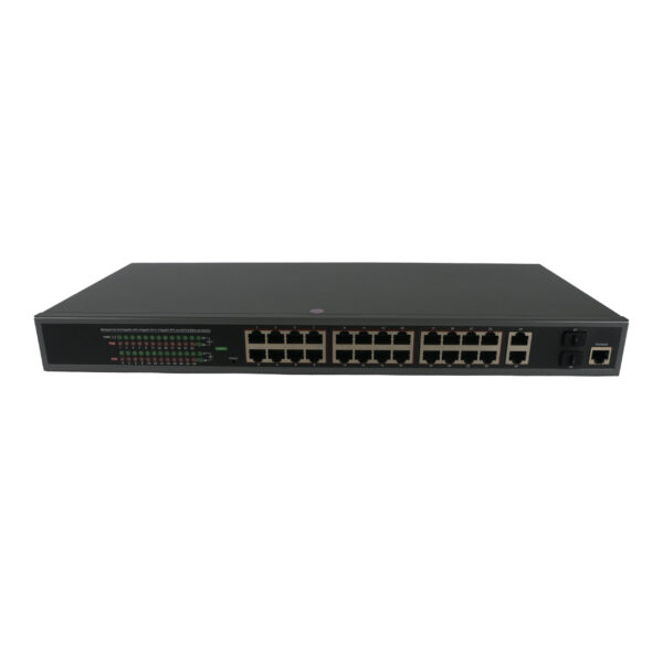 Managed 24 Port POE W/12 Port POE+