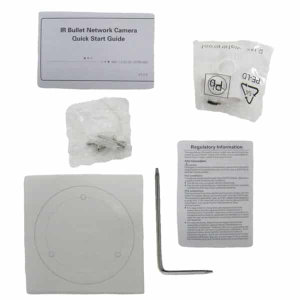 ELITE 4MP IP Motorized Lens Bullet W/External Mic Audio - Image 6