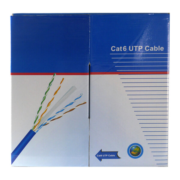 1000 foot UTP CAT6 Cable (Blue) - Image 5