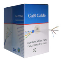 1000 foot UTP CAT6 Cable (White)