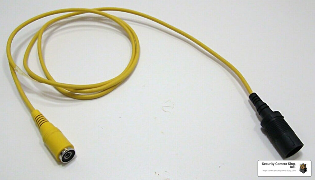 Security camera extension cable